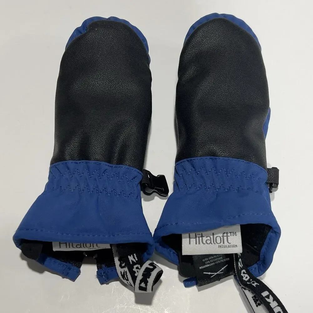 Oyuki Harumaki Kids Mittens Size 0 Royal Blue Ski Snowboard Mitts Hitaloft